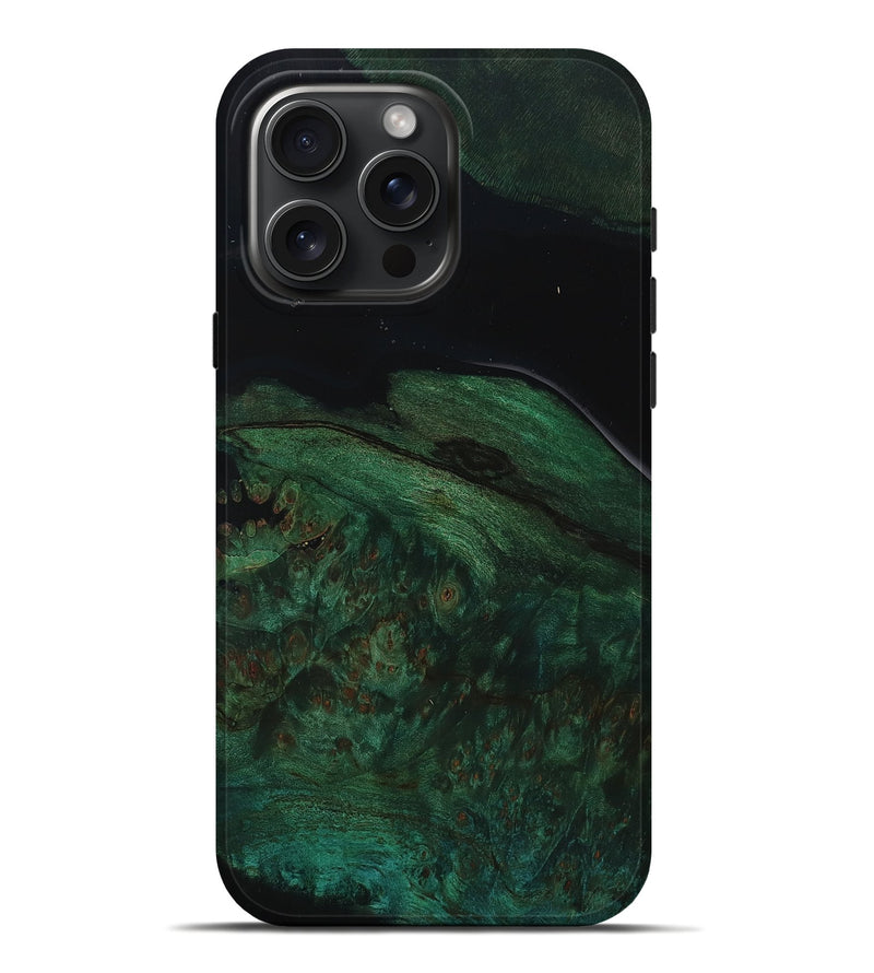 iPhone 16 Pro Max Wood Live Edge Phone Case - Candida (Wood Burl, 799723)