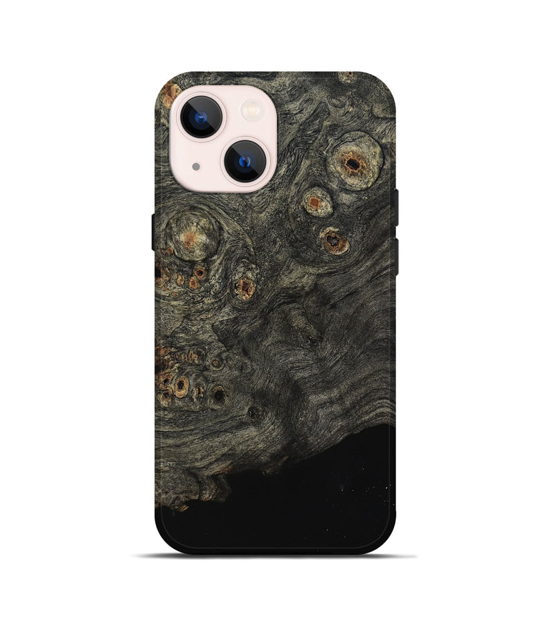 iPhone 13 mini Wood Live Edge Phone Case - Gaven (Wood Burl, 799724)