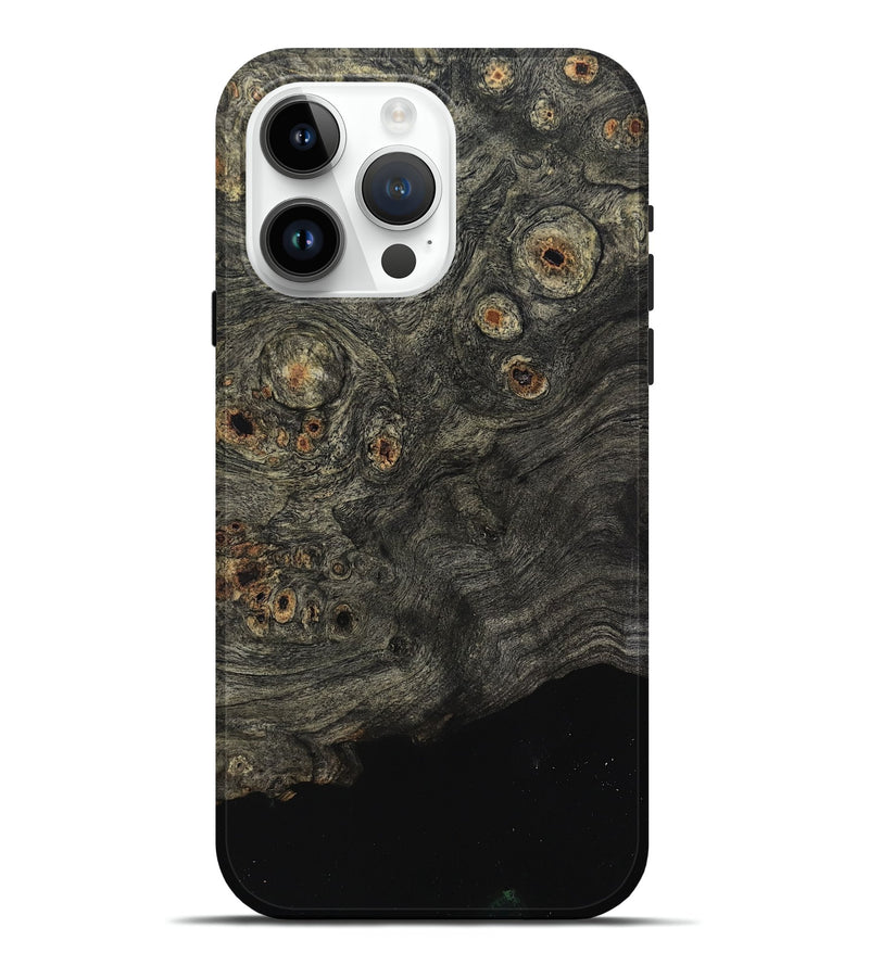iPhone 15 Pro Max Wood Live Edge Phone Case - Gaven (Wood Burl, 799724)