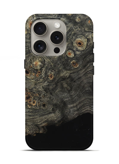 iPhone 16 Pro Wood Live Edge Phone Case - Gaven (Wood Burl, 799724)