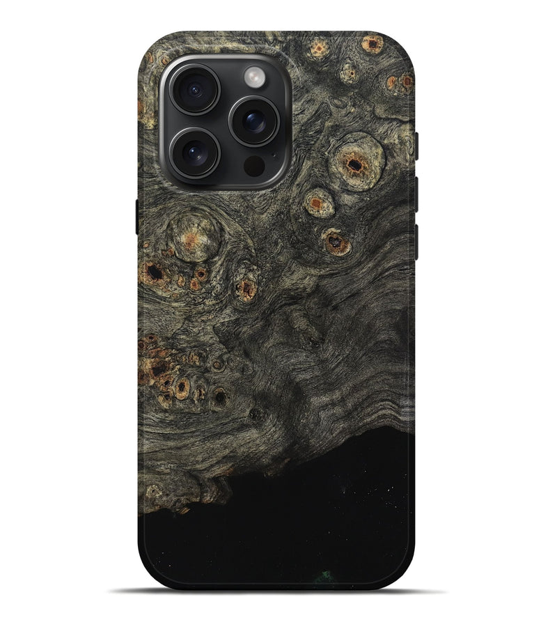iPhone 16 Pro Max Wood Live Edge Phone Case - Gaven (Wood Burl, 799724)