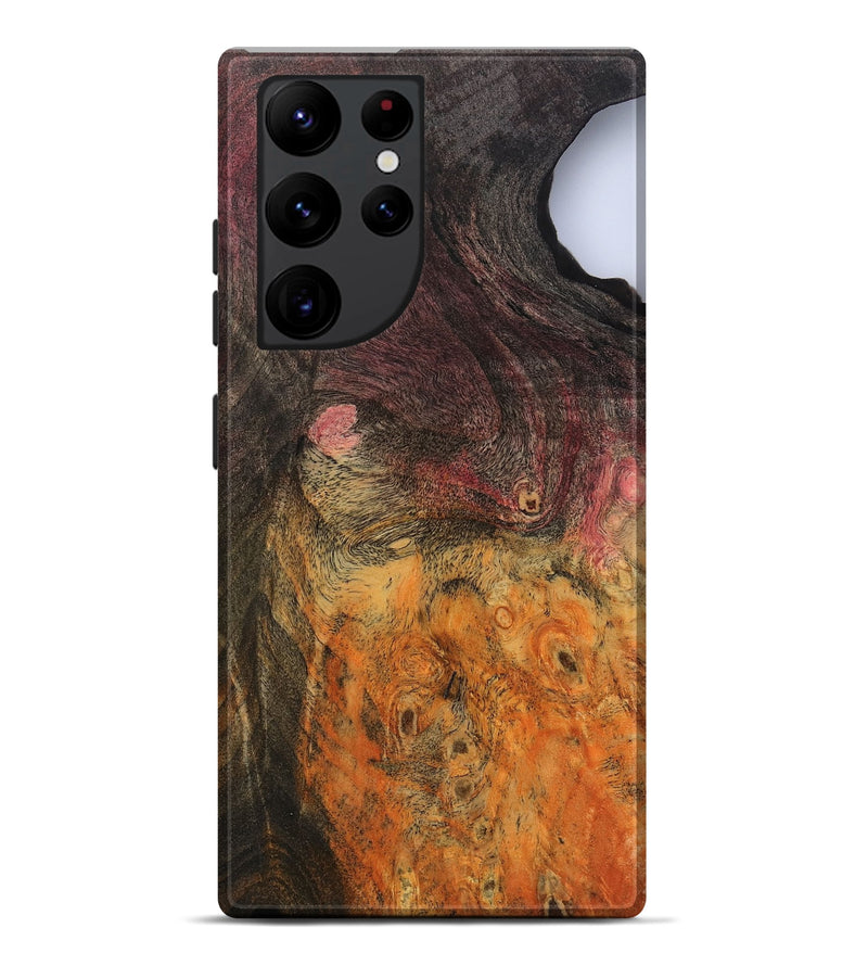 Galaxy S22 Ultra Wood Live Edge Phone Case - Carolee (Wood Burl, 799725)