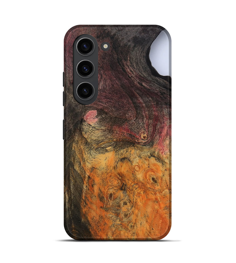 Galaxy S23 Wood Live Edge Phone Case - Carolee (Wood Burl, 799725)