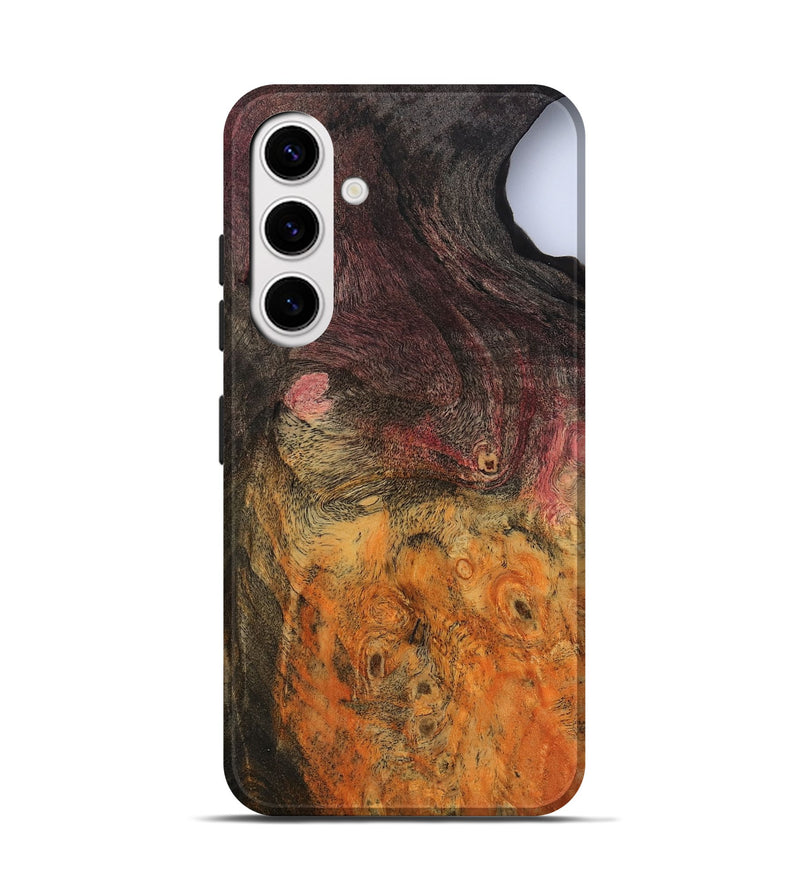 Galaxy S25 Wood Live Edge Phone Case - Carolee (Wood Burl, 799725)