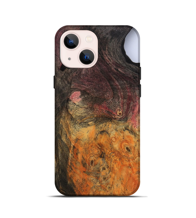 iPhone 13 mini Wood Live Edge Phone Case - Carolee (Wood Burl, 799725)