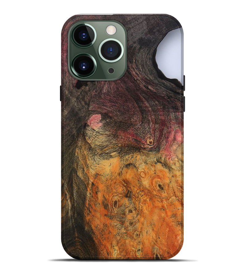 iPhone 13 Pro Max Wood Live Edge Phone Case - Carolee (Wood Burl, 799725)