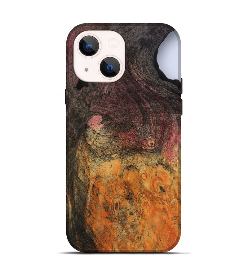 iPhone 14 Wood Live Edge Phone Case - Carolee (Wood Burl, 799725)