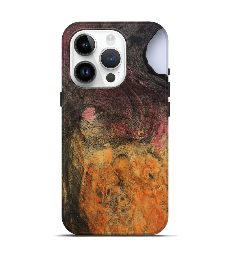 iPhone 15 Pro Wood Live Edge Phone Case - Carolee (Wood Burl, 799725)