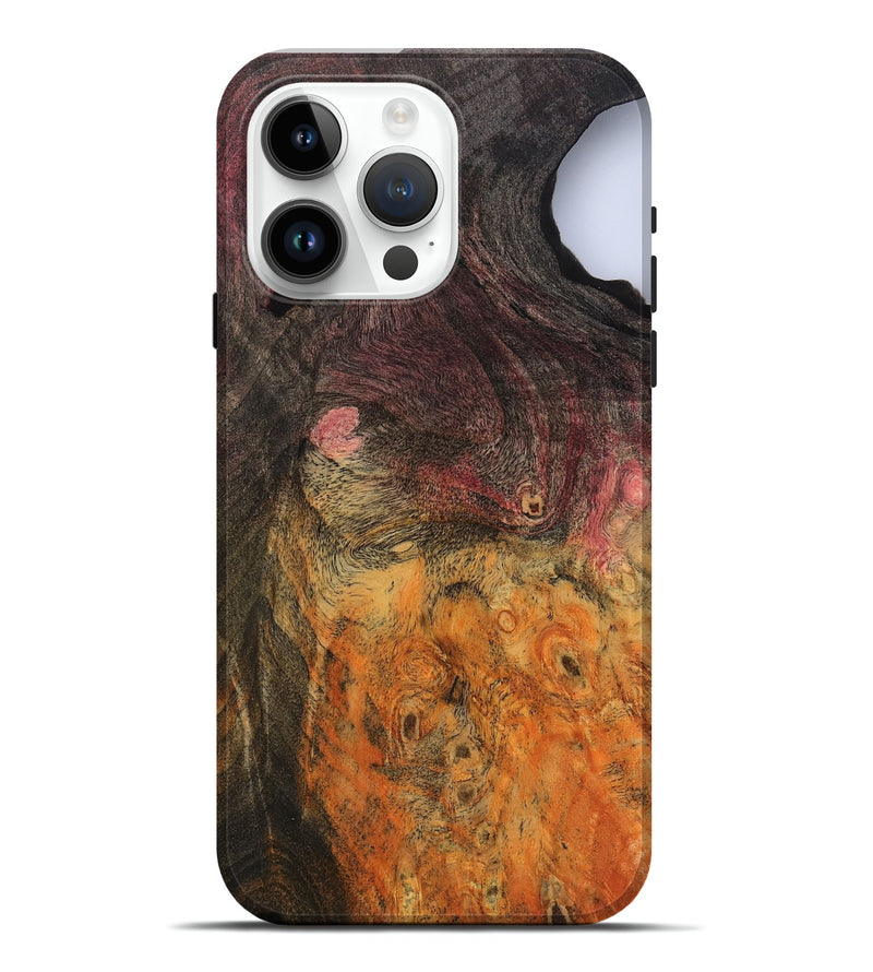 iPhone 15 Pro Max Wood Live Edge Phone Case - Carolee (Wood Burl, 799725)