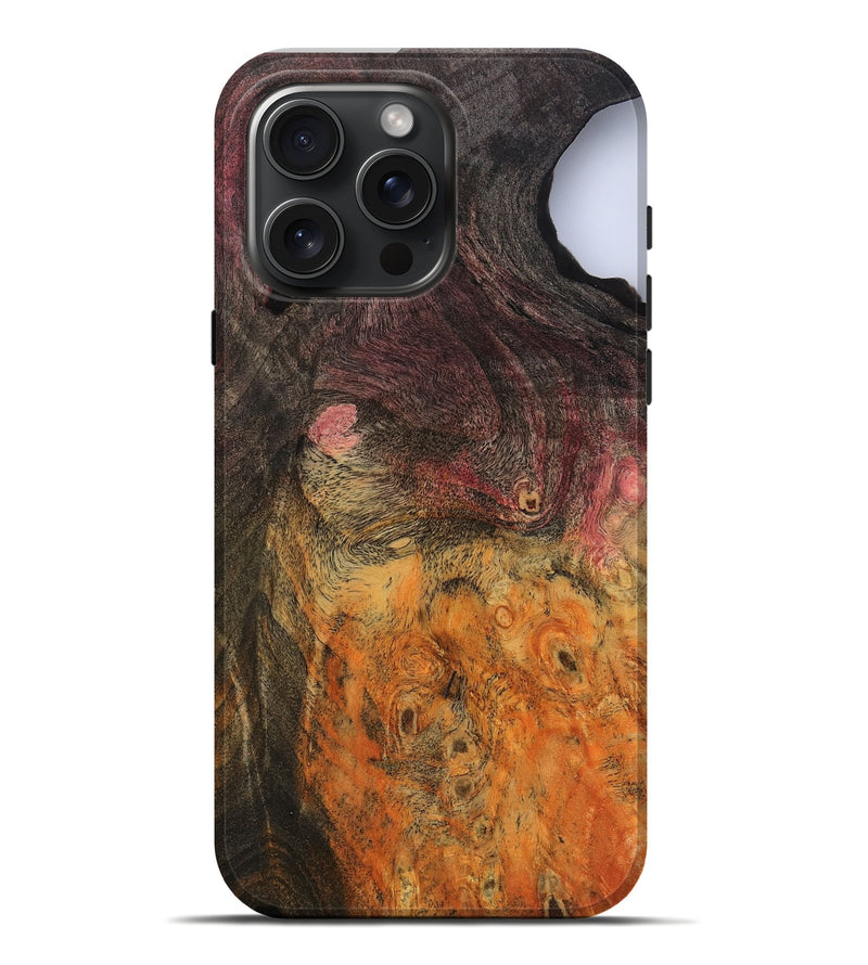 iPhone 16 Pro Max Wood Live Edge Phone Case - Carolee (Wood Burl, 799725)