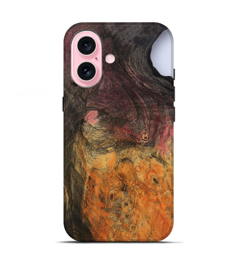 iPhone 17 Wood Live Edge Phone Case - Carolee (Wood Burl, 799725)