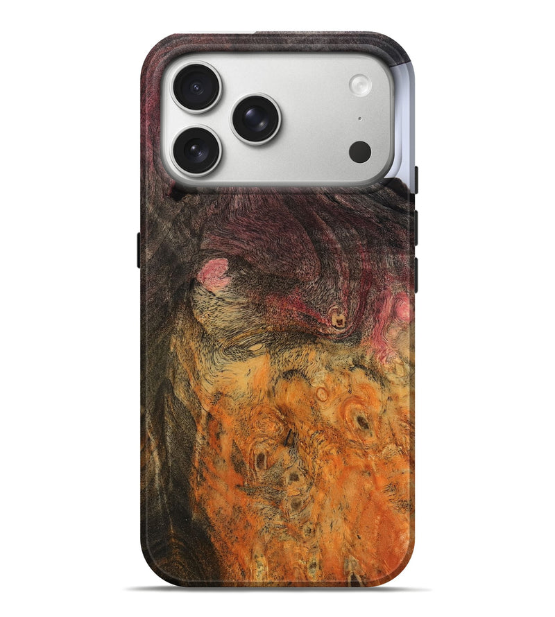 iPhone 17 Pro Max Wood Live Edge Phone Case - Carolee (Wood Burl, 799725)