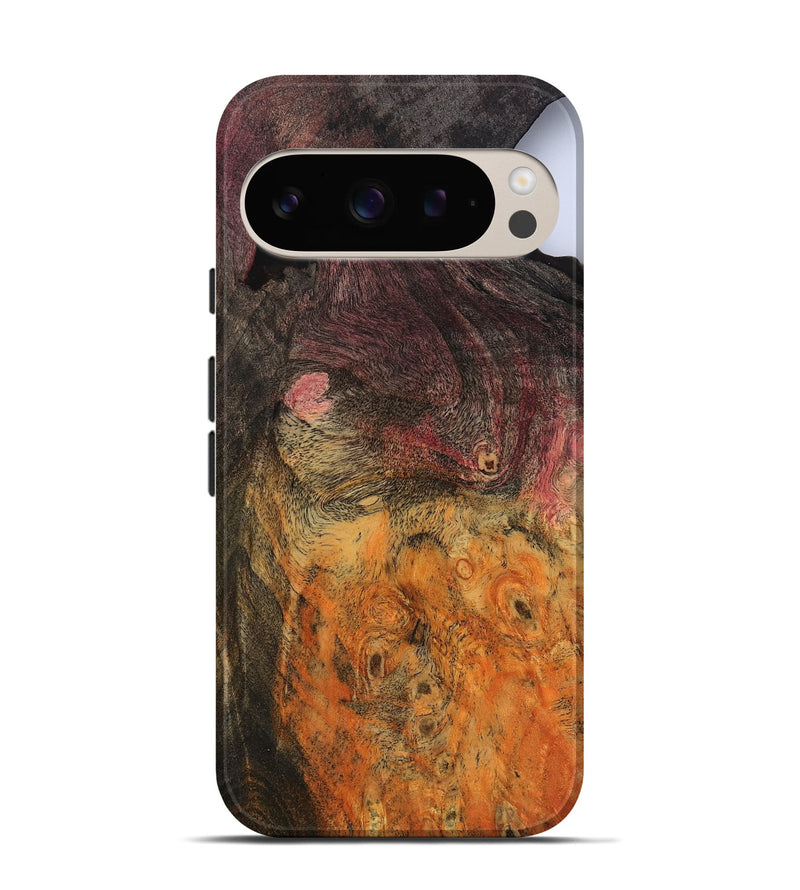 Pixel 9 Wood Live Edge Phone Case - Carolee (Wood Burl, 799725)