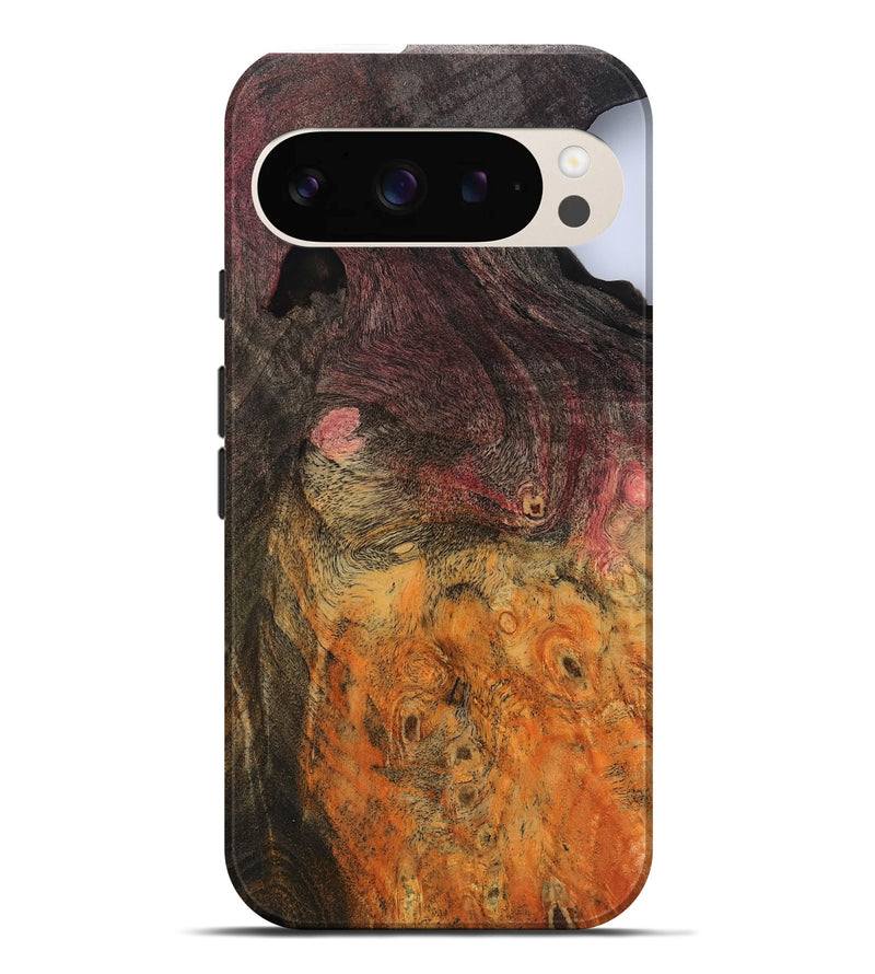 Pixel 9 Pro XL Wood Live Edge Phone Case - Carolee (Wood Burl, 799725)