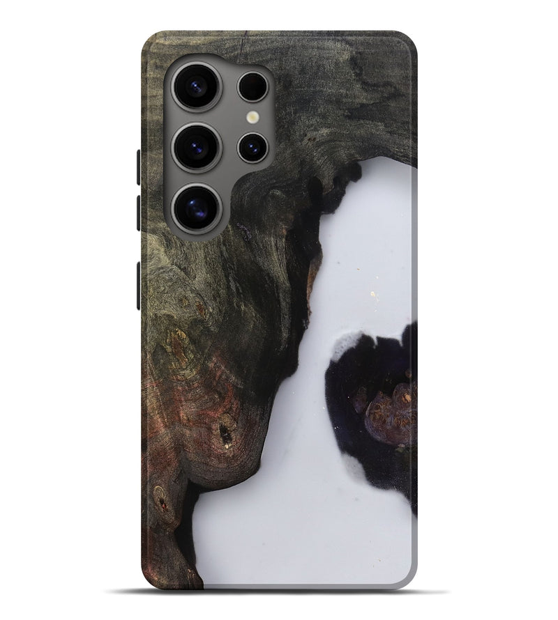 Galaxy S25 Ultra Wood Live Edge Phone Case - Curtis (Clear, 799726)