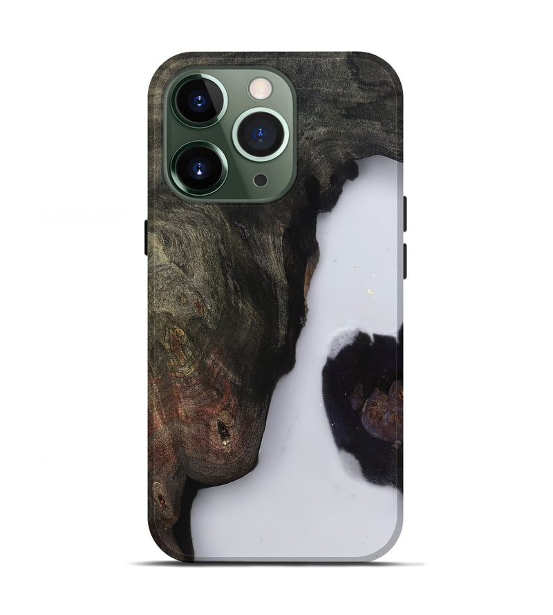 iPhone 13 Pro Wood Live Edge Phone Case - Curtis (Clear, 799726)