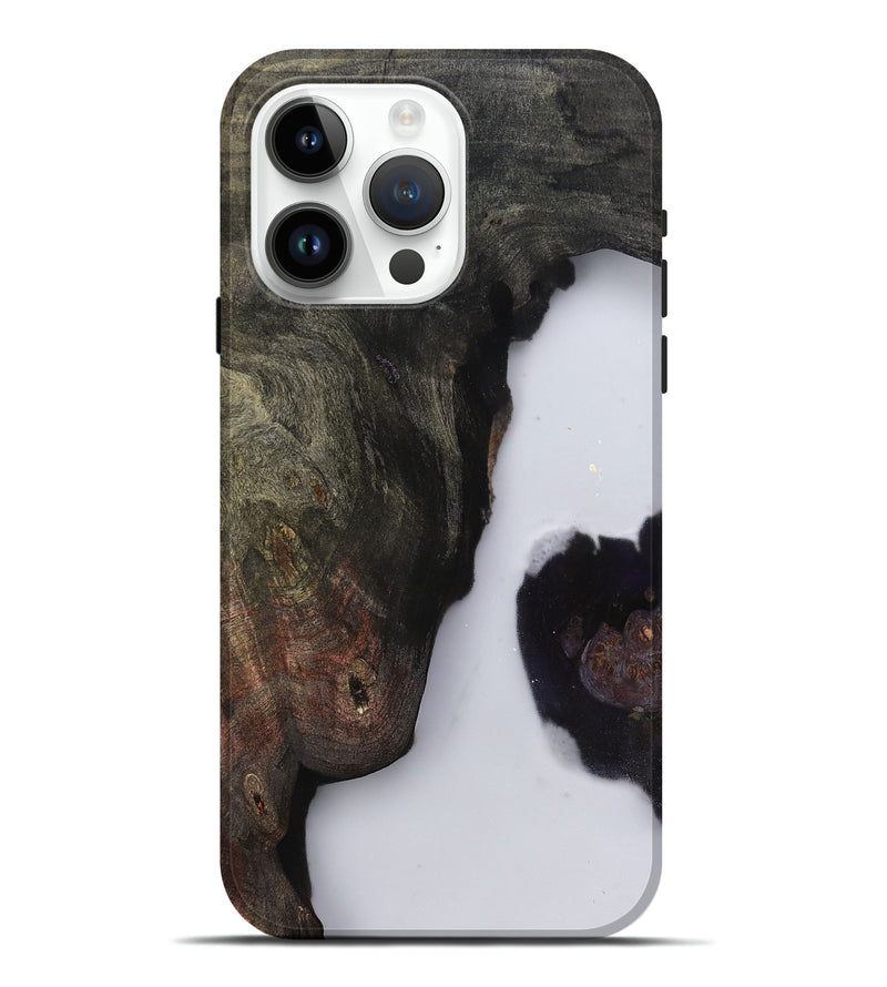 iPhone 15 Pro Max Wood Live Edge Phone Case - Curtis (Clear, 799726)