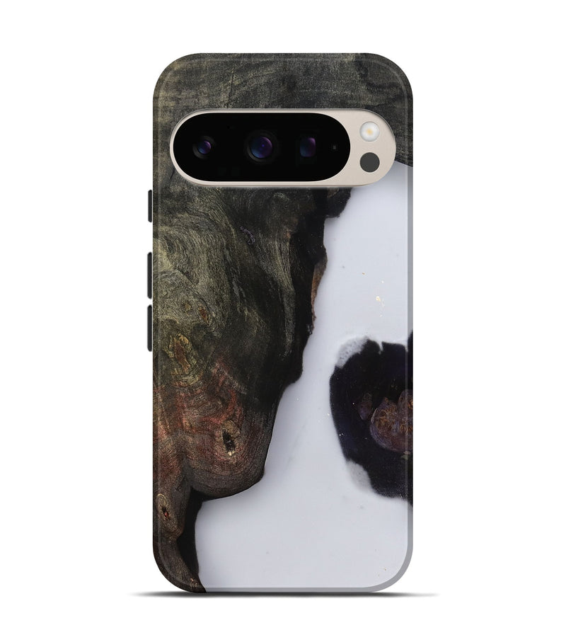 Pixel 10 Pro Wood Live Edge Phone Case - Curtis (Clear, 799726)