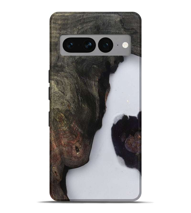 Pixel 7 Pro Wood Live Edge Phone Case - Curtis (Clear, 799726)