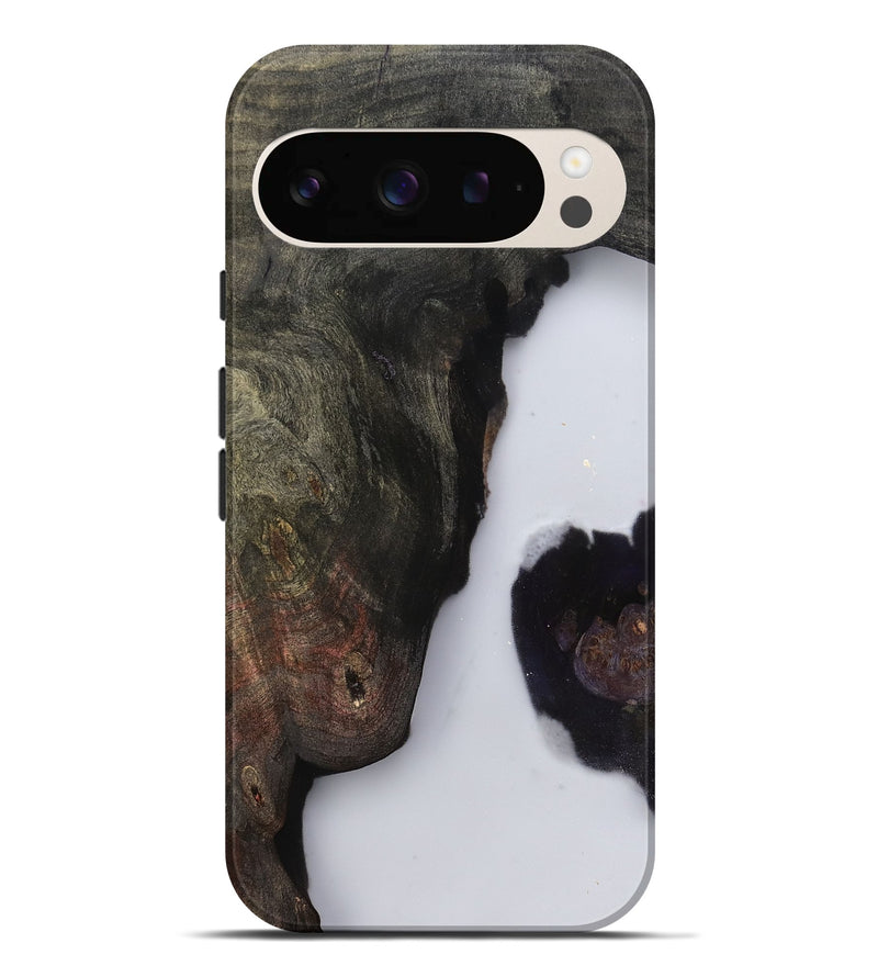Pixel 9 Pro XL Wood Live Edge Phone Case - Curtis (Clear, 799726)