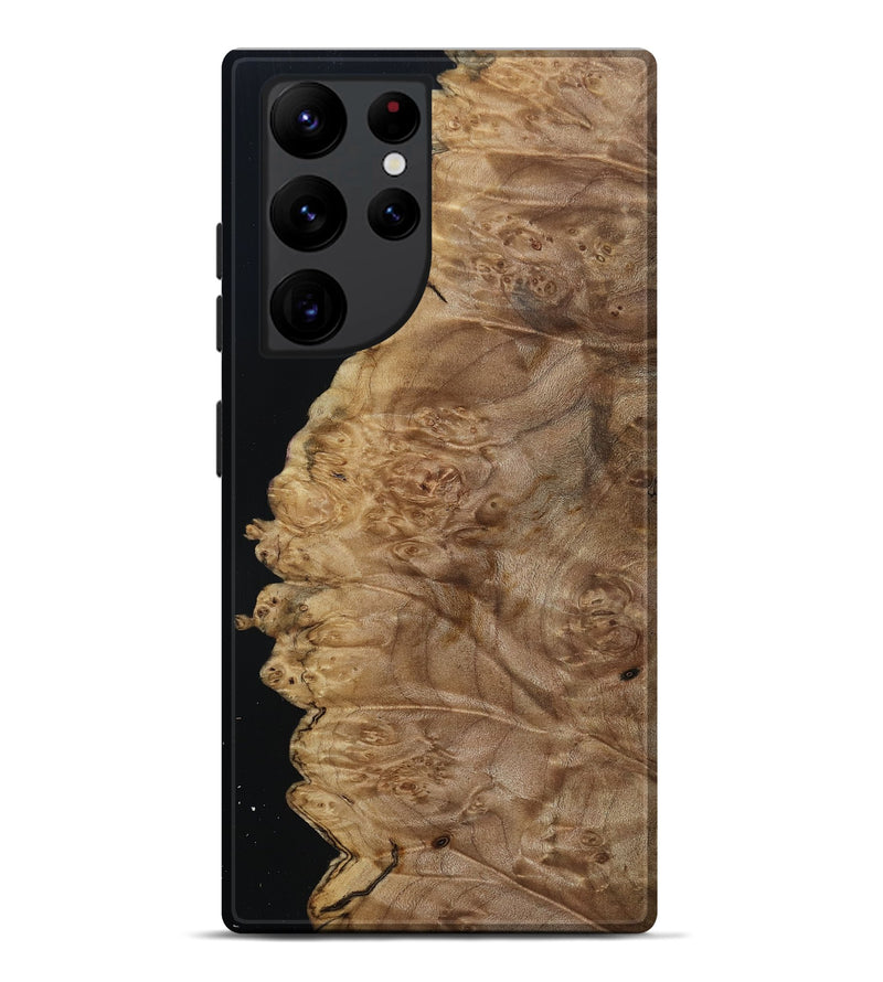 Galaxy S22 Ultra Wood Live Edge Phone Case - Deirdre (Wood Burl, 799727)