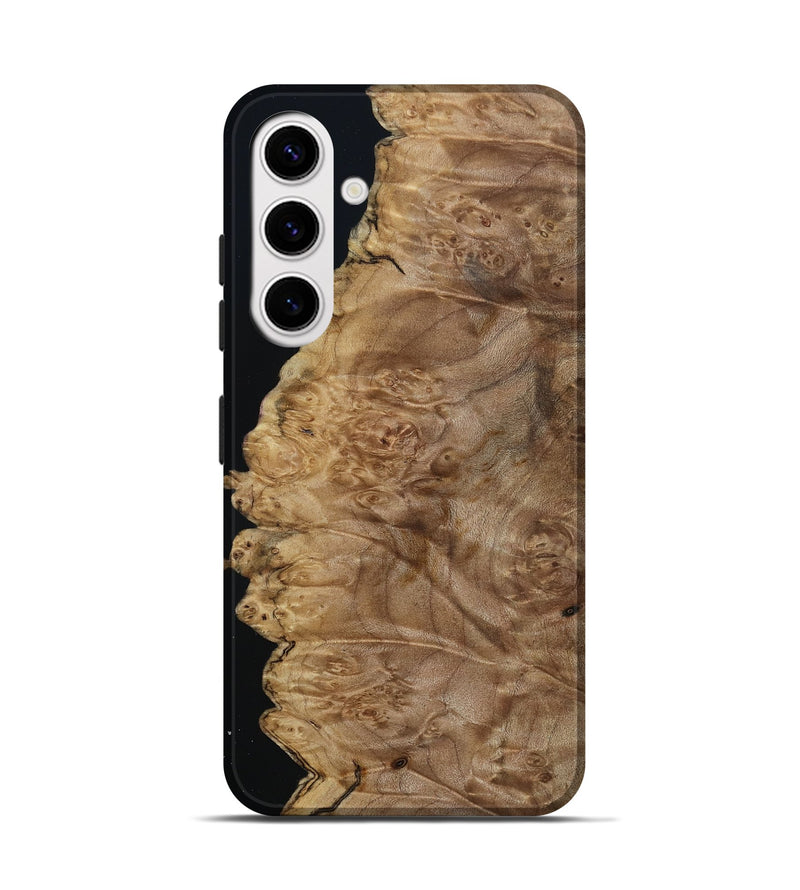 Galaxy S25 Wood Live Edge Phone Case - Deirdre (Wood Burl, 799727)