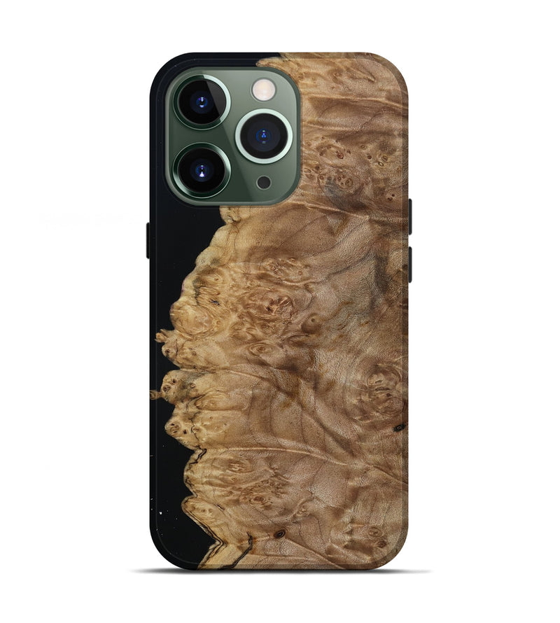 iPhone 13 Pro Wood Live Edge Phone Case - Deirdre (Wood Burl, 799727)