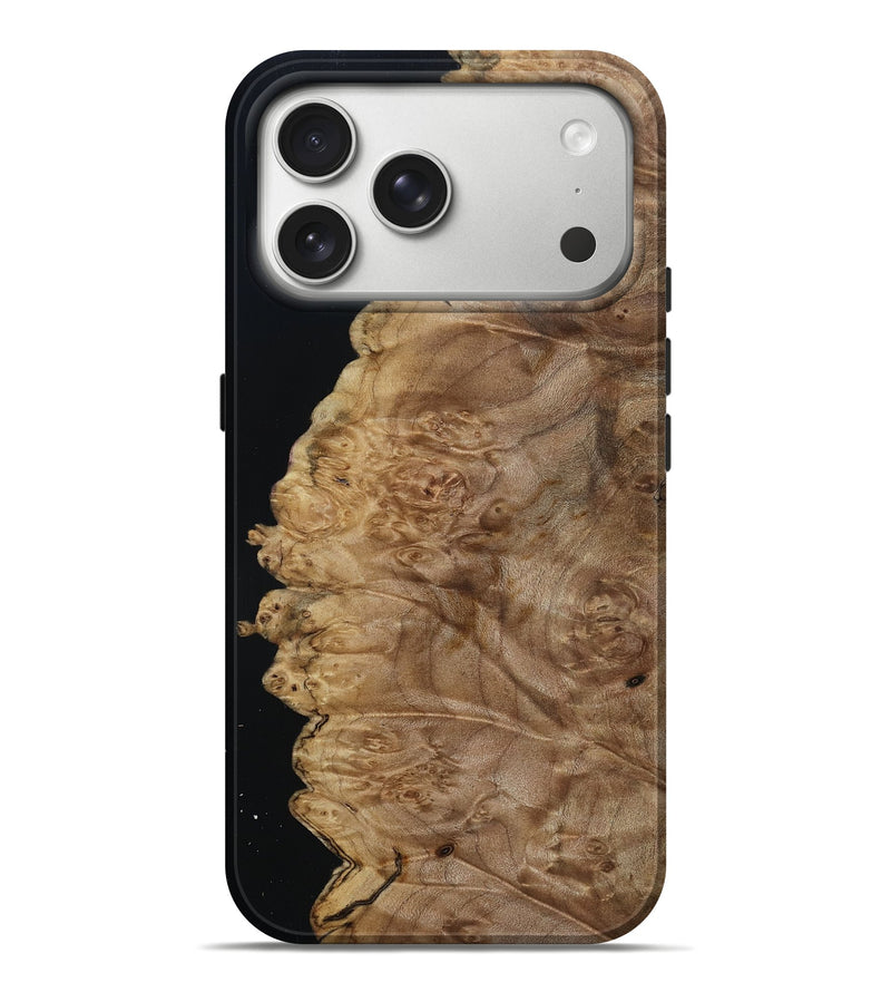 iPhone 17 Pro Max Wood Live Edge Phone Case - Deirdre (Wood Burl, 799727)