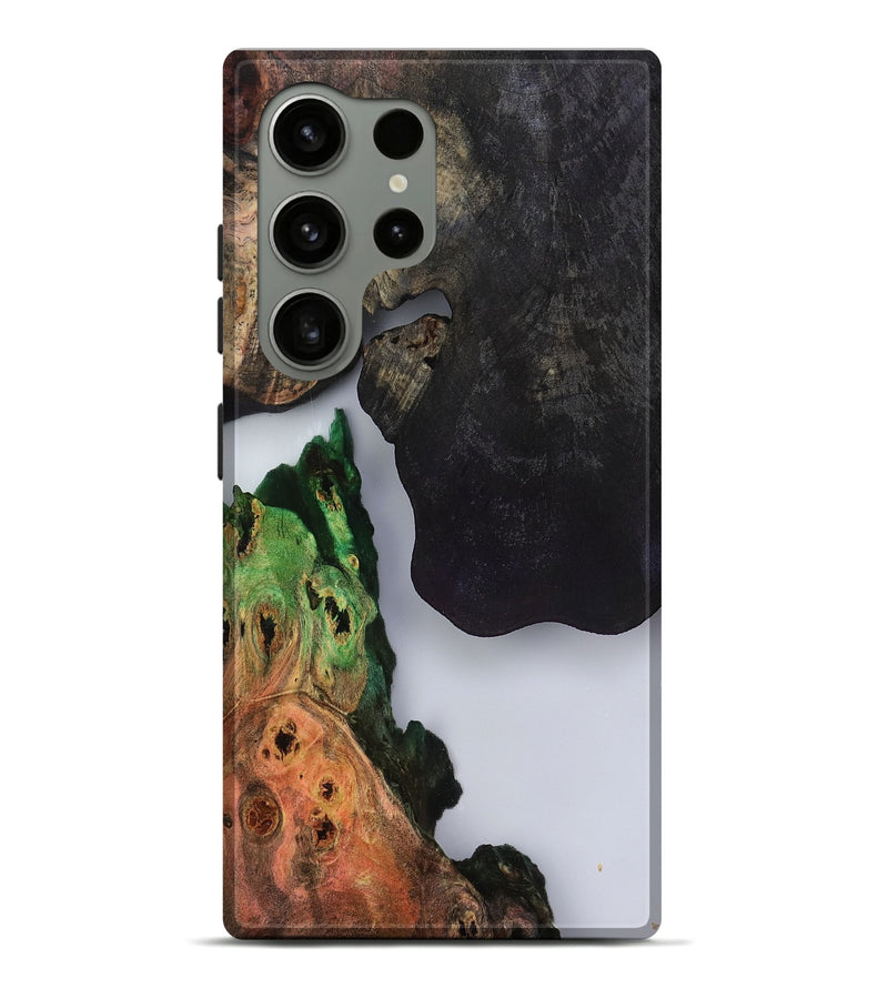 Galaxy S24 Ultra Wood Live Edge Phone Case - Holly (Clear, 799728)