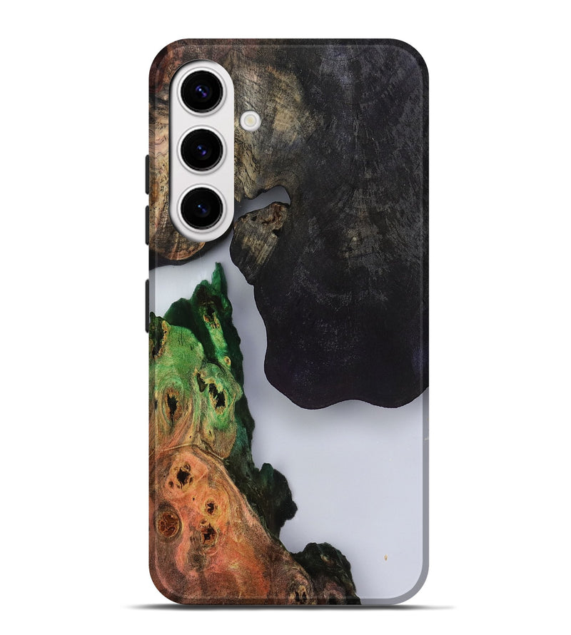 Galaxy S25 Plus Wood Live Edge Phone Case - Holly (Clear, 799728)