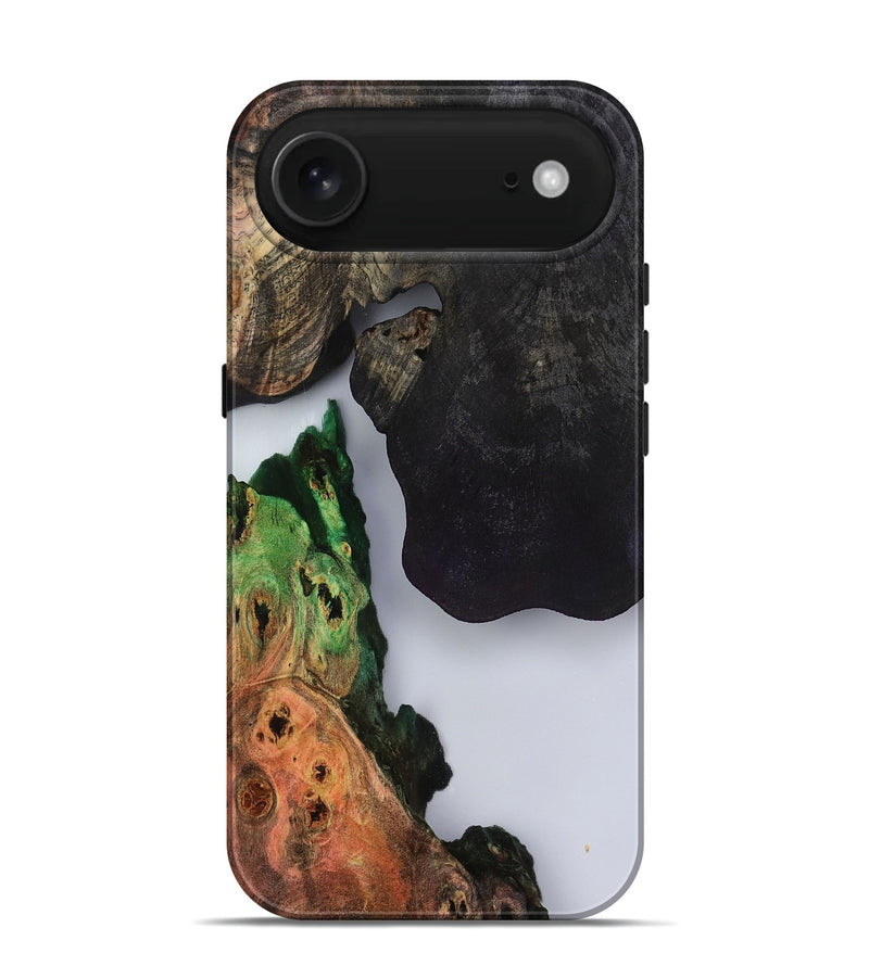 iPhone 17 Air Wood Live Edge Phone Case - Holly (Clear, 799728)