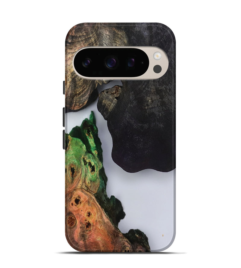 Pixel 10 Wood Live Edge Phone Case - Holly (Clear, 799728)