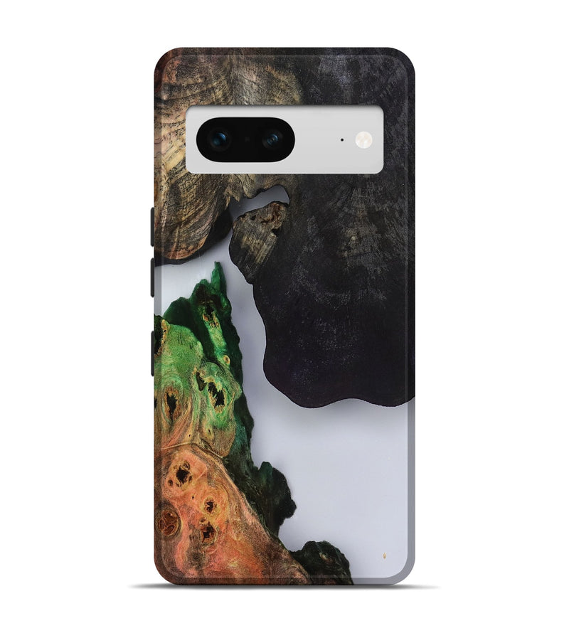 Pixel 7 Wood Live Edge Phone Case - Holly (Clear, 799728)