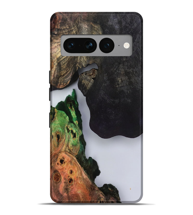 Pixel 7 Pro Wood Live Edge Phone Case - Holly (Clear, 799728)