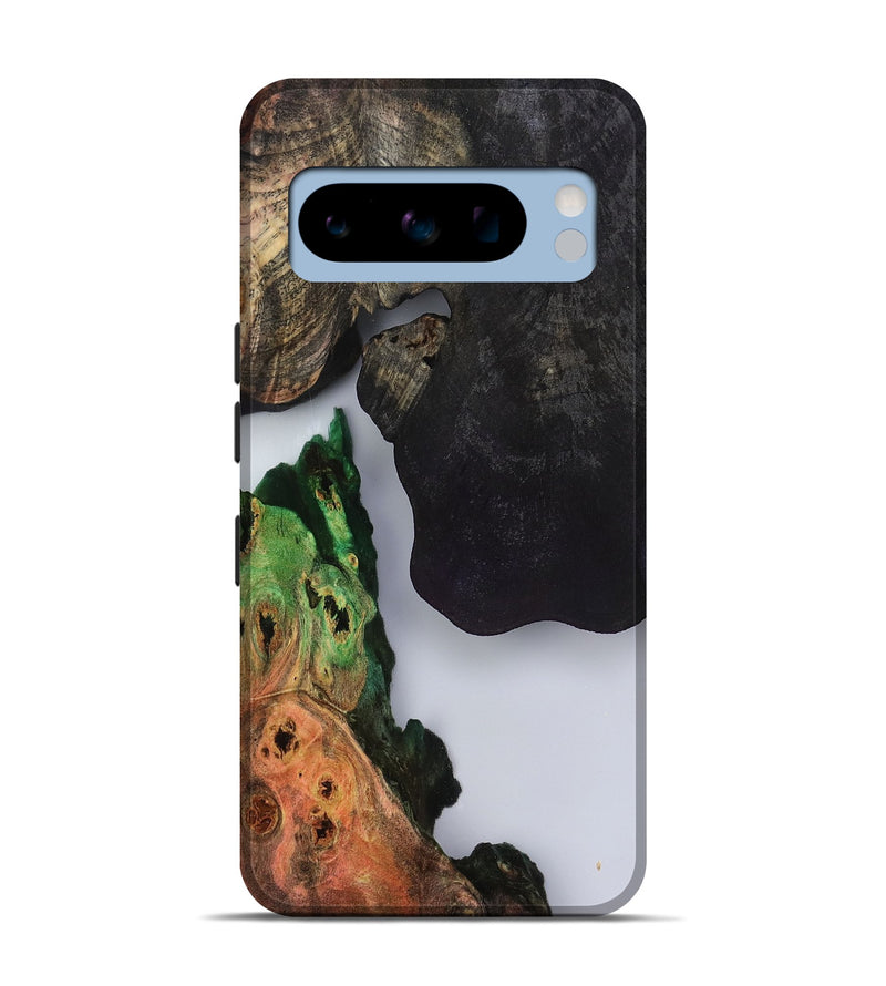 Pixel 8 Pro Wood Live Edge Phone Case - Holly (Clear, 799728)