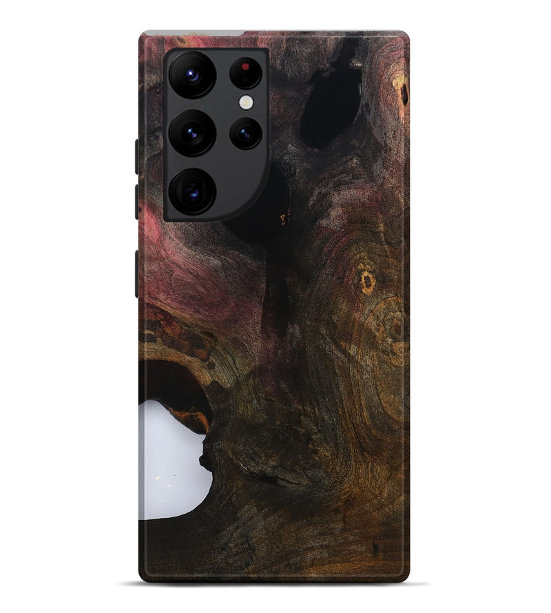 Galaxy S22 Ultra Wood Live Edge Phone Case - Kami (Wood Burl, 799729)
