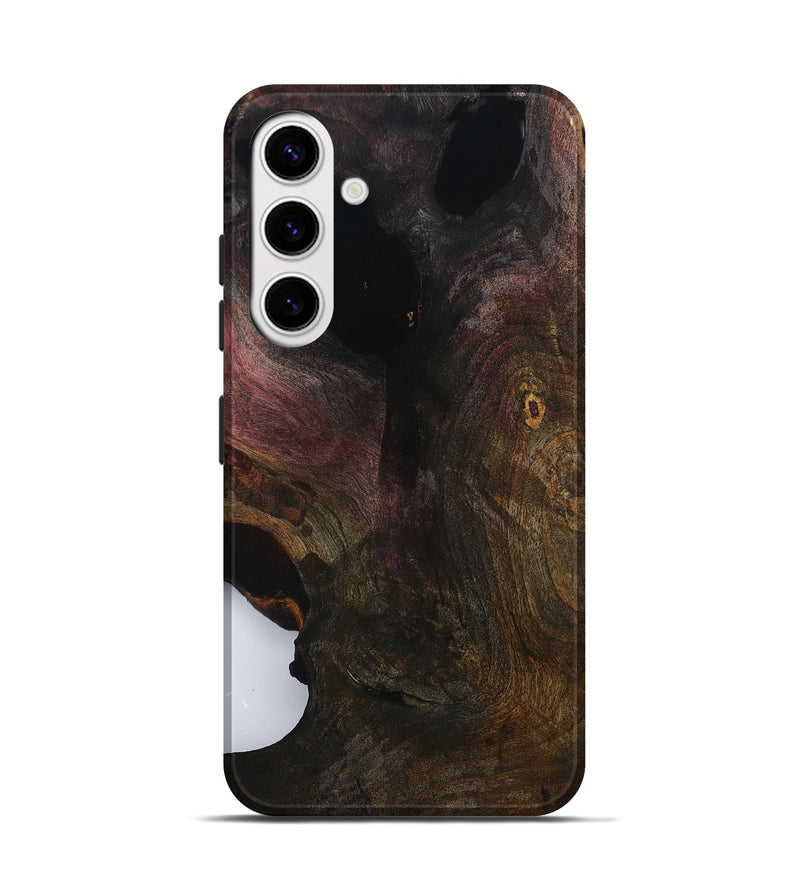 Galaxy S25 Wood Live Edge Phone Case - Kami (Wood Burl, 799729)