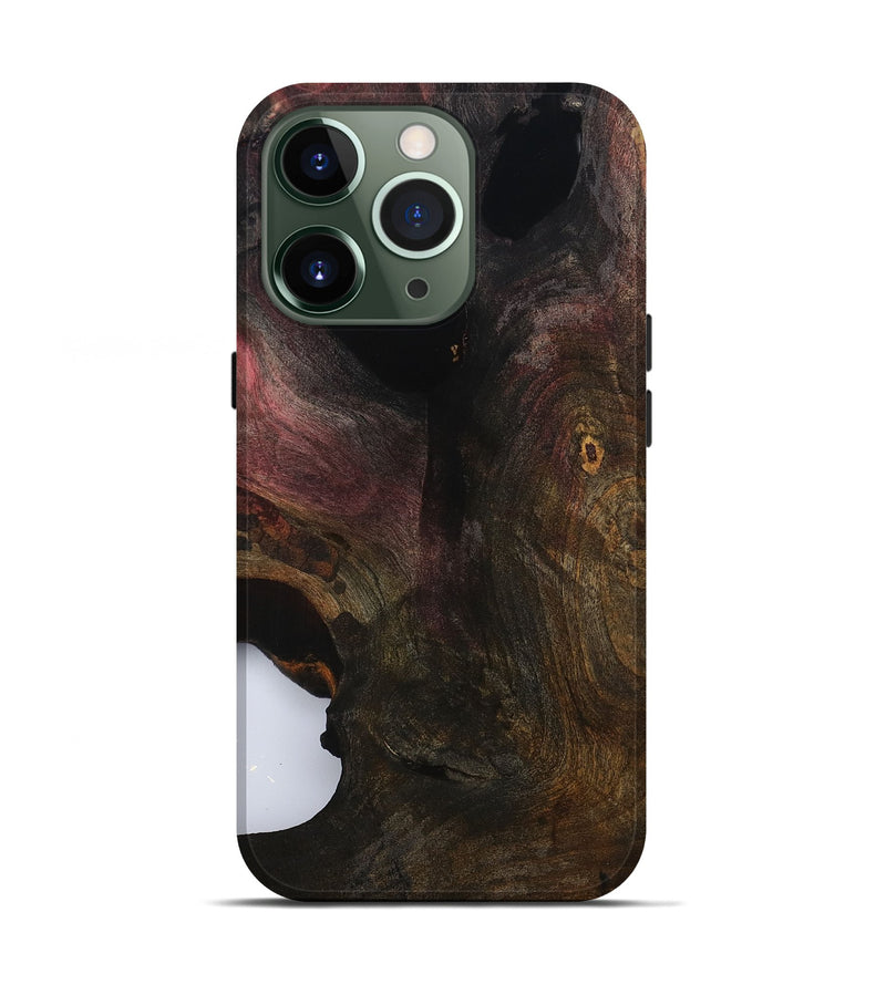 iPhone 13 Pro Wood Live Edge Phone Case - Kami (Wood Burl, 799729)