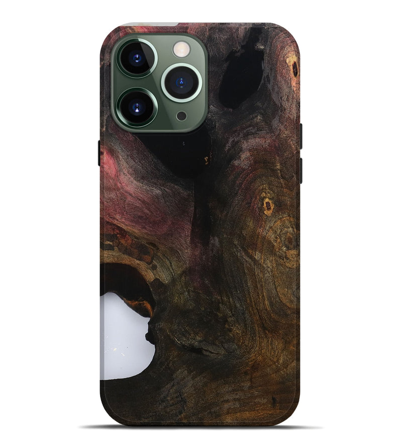 iPhone 13 Pro Max Wood Live Edge Phone Case - Kami (Wood Burl, 799729)