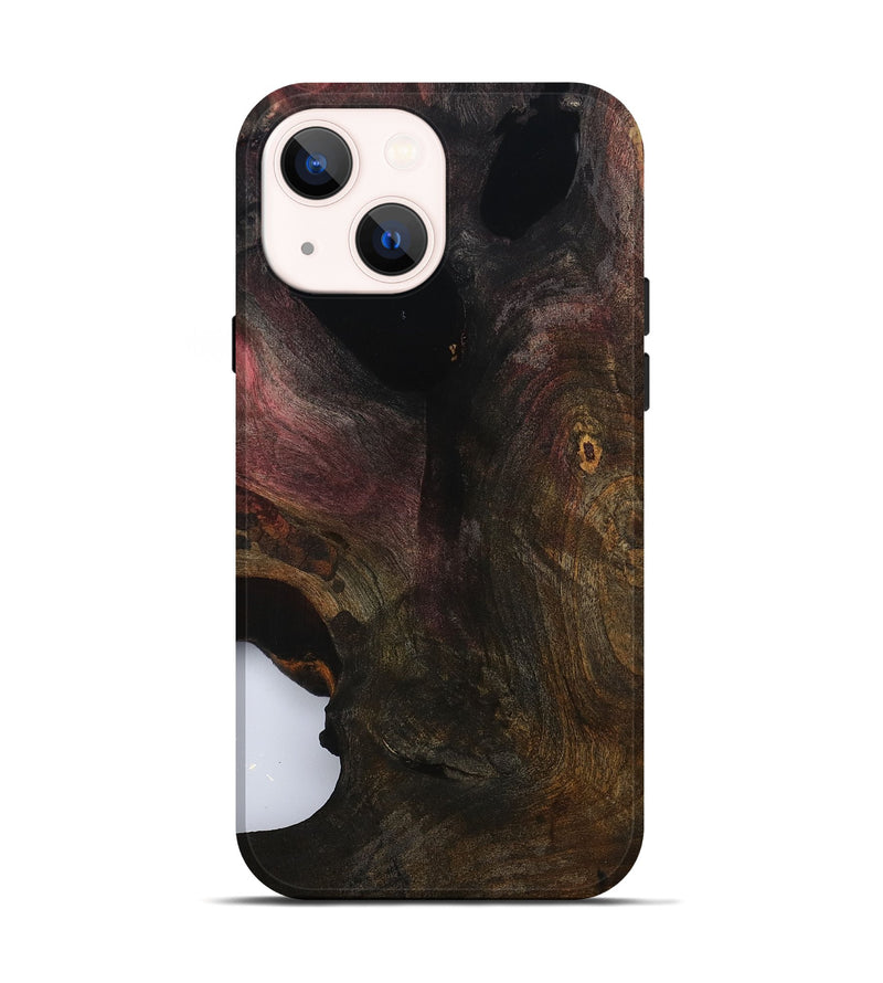 iPhone 14 Wood Live Edge Phone Case - Kami (Wood Burl, 799729)