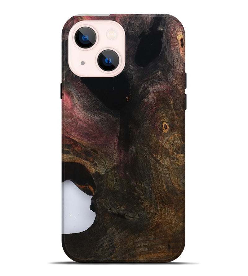iPhone 14 Plus Wood Live Edge Phone Case - Kami (Wood Burl, 799729)