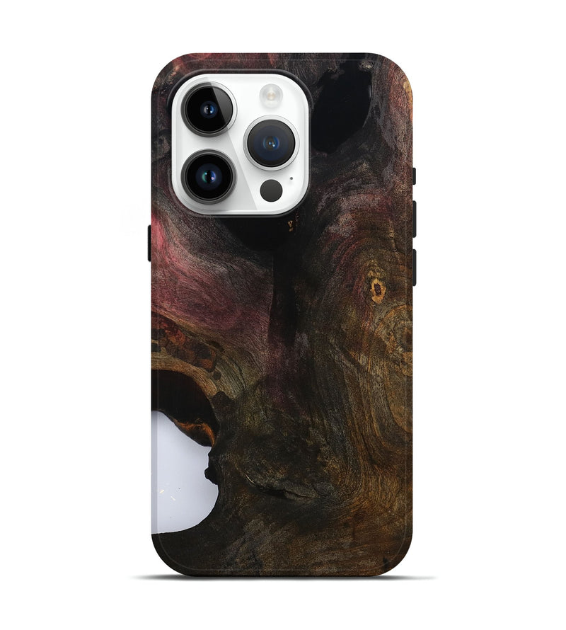 iPhone 15 Pro Wood Live Edge Phone Case - Kami (Wood Burl, 799729)