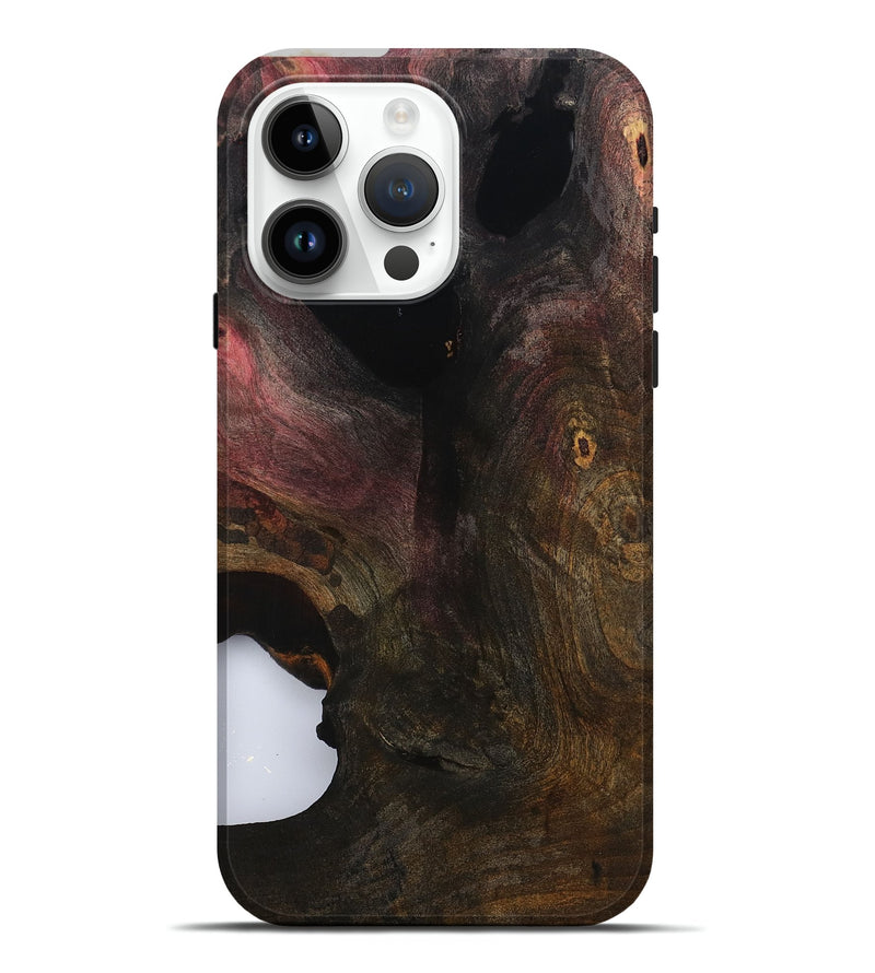 iPhone 15 Pro Max Wood Live Edge Phone Case - Kami (Wood Burl, 799729)