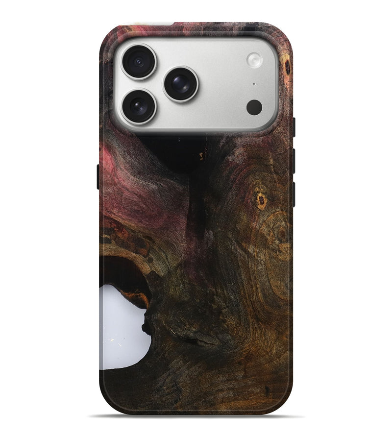 iPhone 17 Pro Max Wood Live Edge Phone Case - Kami (Wood Burl, 799729)