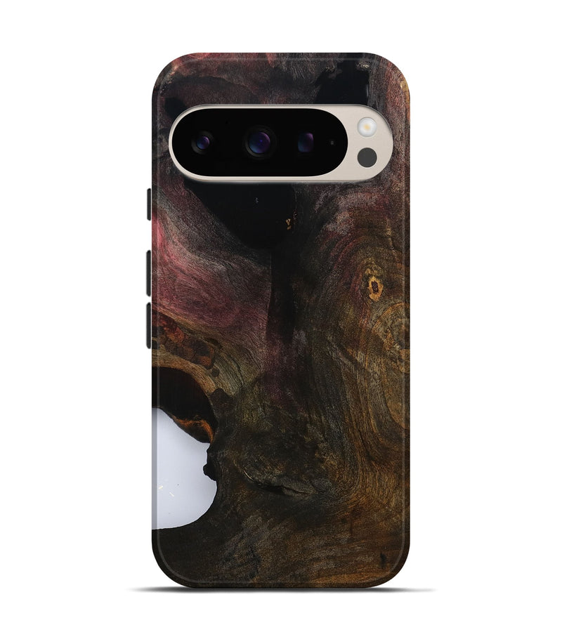 Pixel 9 Pro Wood Live Edge Phone Case - Kami (Wood Burl, 799729)