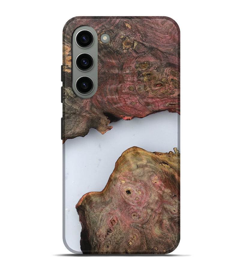 Galaxy S23 Plus Wood Live Edge Phone Case - Pennie (Clear, 799730)