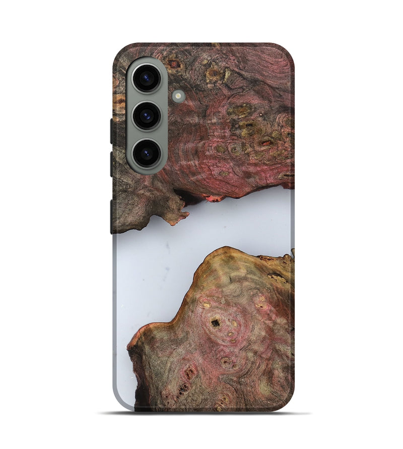 Galaxy S24 Wood Live Edge Phone Case - Pennie (Clear, 799730)