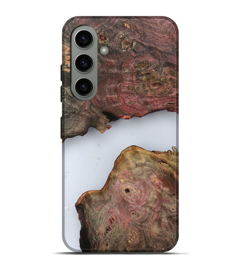 Galaxy S24 Plus Wood Live Edge Phone Case - Pennie (Clear, 799730)