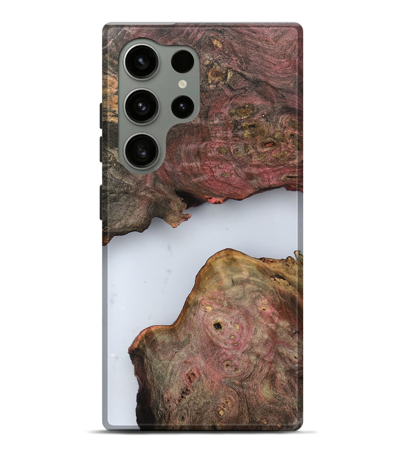 Galaxy S24 Ultra Wood Live Edge Phone Case - Pennie (Clear, 799730)