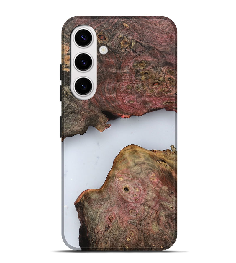 Galaxy S25 Plus Wood Live Edge Phone Case - Pennie (Clear, 799730)